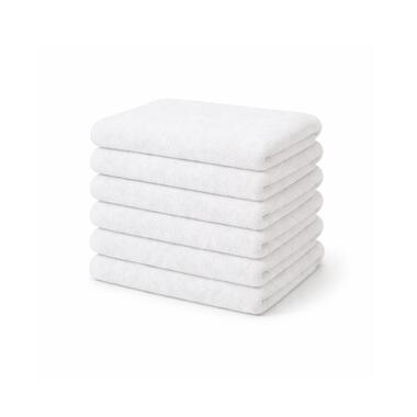Ten Cate Handdoeken set - Badhanddoeken - 70x140 cm - 6 stuks - Wit