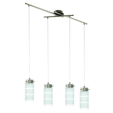 EGLO Olvero Hanglamp - GX53 - Glas - Wit:Grijs