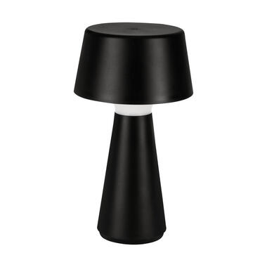 EGLO Scorrano Tafellamp - Aanraakdimmer - 29 cm - Zwart