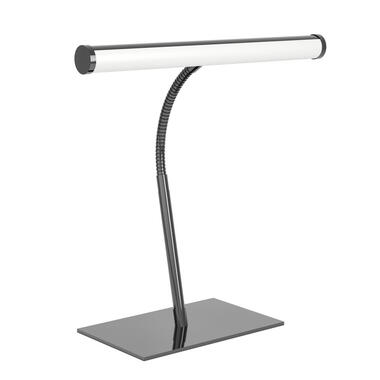EGLO Riccione Tafellamp - Bureaulamp - 39.5 cm - Zwart Nikkel
