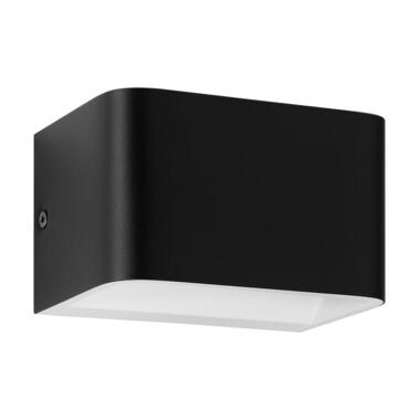 EGLO Sania 4 Wandlamp - LED - 13 cm - Zwart/Wit