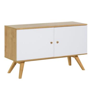 CALICOSY - Niedriges Sideboard NATURE - 40x120x72 cm