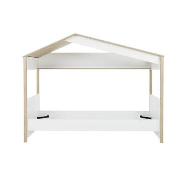 CALICOSY - MATIS Hoekbed - Zilver - 103x212x165 cm