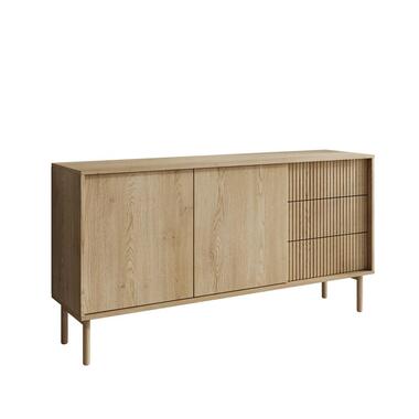 Meubella - Tenerife - Dressoir - Eiken - 154 cm