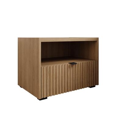 Meubella - Callahan - Nachtkastje - Eiken