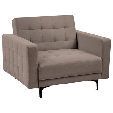 ABERDEEN - Fauteuil - Taupe - Stof