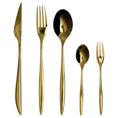 FARFALLE - Bestekset 30-delig - Goud - RVS