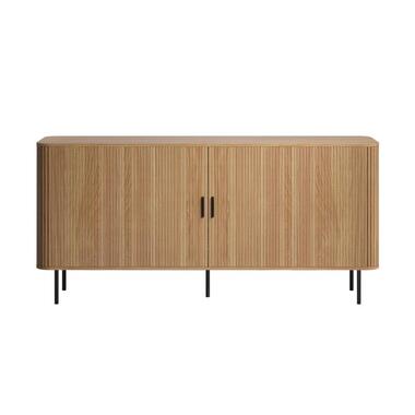 Hioshop Ronin dressoir 2 jaloeziedeuren eiken decor
