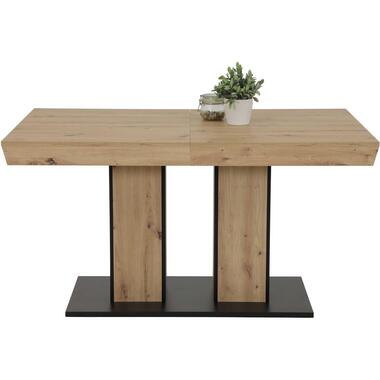 Eettafel Agnette 140/220x90 cm-artisanale eik