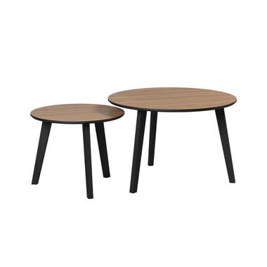 Hioshop Ronin salontafel set van 2 eiken decor