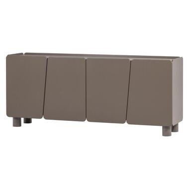 WOOOD Root Dressoir 200 CM - Grenen - Truffel Bruin - 85x200x45