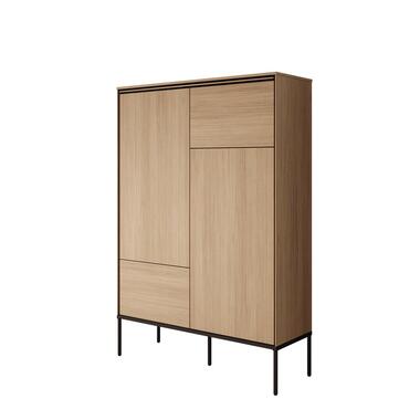 Meubella - Vicious - Dressoir - Eiken - 98x34x142 cm