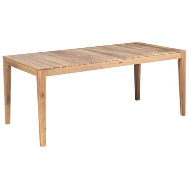 CHIOGGIA - Tuintafel - Lichtbruin - 180 x 90 cm - Acaciahout
