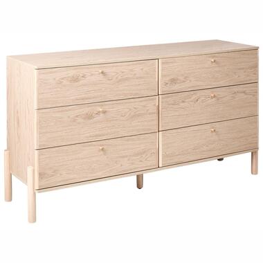 COLLINS - Ladekast 6 lades - Lichtbruin - Vezelplaat