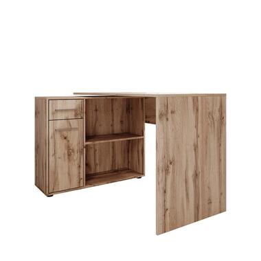 Meubella - Silky - Bureau - Eiken - 92x120x75 cm