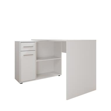 Meubella - Silky - Bureau - Wit - 92x120x75 cm