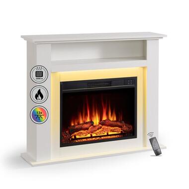 Balderia Elektrische Sfeerhaard Lisboa Wit - 2000 Watt