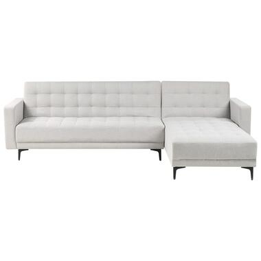 ABERDEEN - Hoekbank - Lichtgrijs - Linkszijdig - Stof