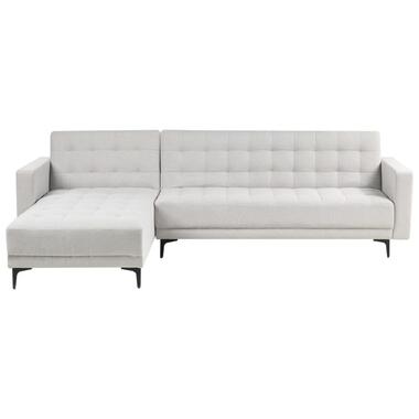 ABERDEEN - Hoekbank - Lichtgrijs - Rechtszijdig - Stof