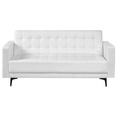 ABERDEEN - Driezitsbank - Wit - Kunstleer