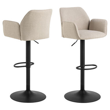 Hioshop Glenda barstoel beige