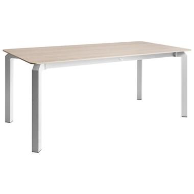 FELETTO - Tuintafel - Travertijn - 180 x 90 cm - Gesinterde steen