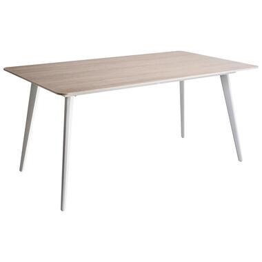 RODALLO - Tuintafel - Travertijn - 160 x 90 cm - Gesinterde steen