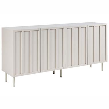 CLUNES - Dressoir - Lichtbeige - MDF