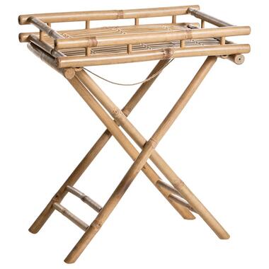 MISICUNI - Bijzettafel - Natuurlijk - Bamboehout