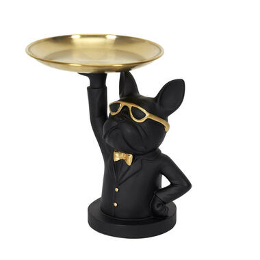 Home Deco Factory Sleutelrek - Deco Beeldje butler hond - 21 cm