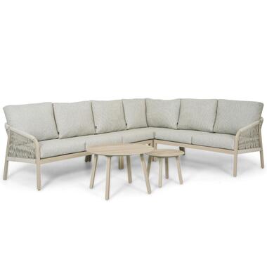 Hoek loungeset 6 personen Rope Taupe Lifestyle Garden Furniture Biagio