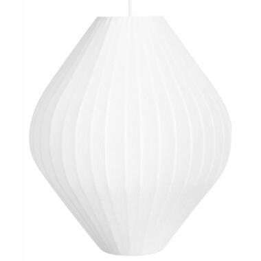 ALME - Hanglamp - Wit - Stof