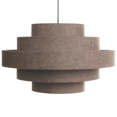 EREBATO - Hanglamp - Bruin - Linnen