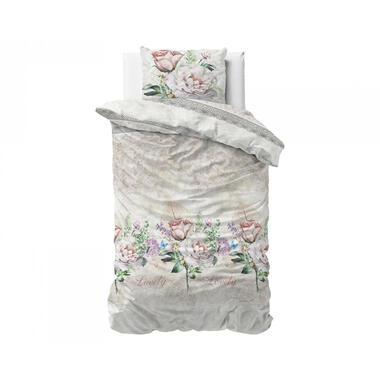 Dekbedovertrek Lovely Flower 140x220 Zacht Ademend Incl. Kussensloop