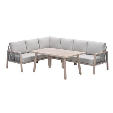 GI Decala rope lounge-/diningset - Teak/Zand