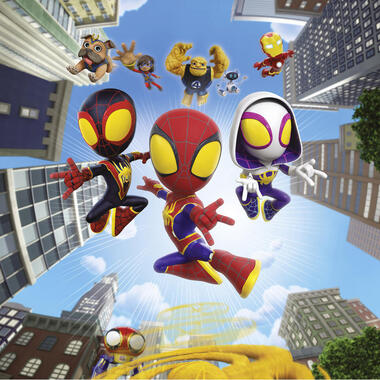 Komar fotobehang Spider-Man meerkleurig - 250 x 250 cm