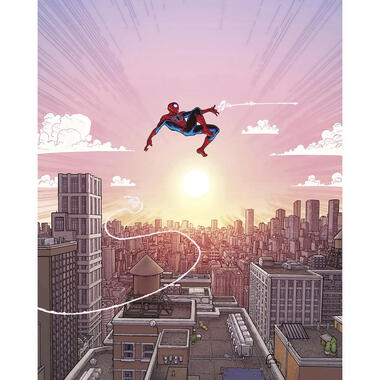 Komar fotobehang Spider-Man paars - 200 x 250 cm