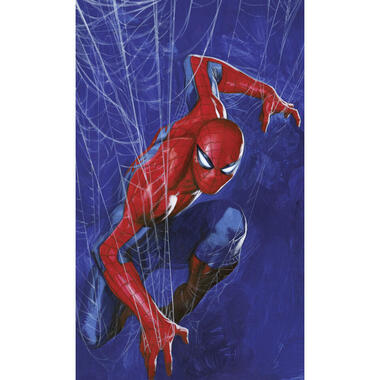 Komar fotobehang Spider-Man blauw en rood - 150 x 250 cm