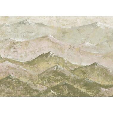 Komar fotobehang berglandschap groen - 250 x 350 cm