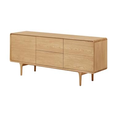 Artichok Mels Eikenhouten Sideboard Naturel - 180 x 75 cm