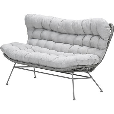 Libelle wicker relax tuinbank - taupe - valley sand