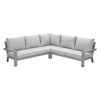 Geneva aluminium loungeset - taupe - valley sand