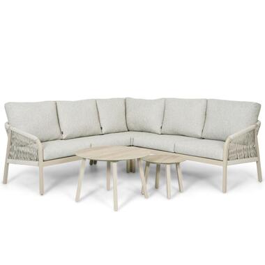 Hoek loungeset Rope Taupe Lifestyle Garden Furniture Biagio