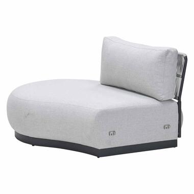 Marseille 1-zits curved chaise longue rechts- valley sand