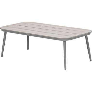Margriet lounge tuintafel - 130x70 cm - taupe