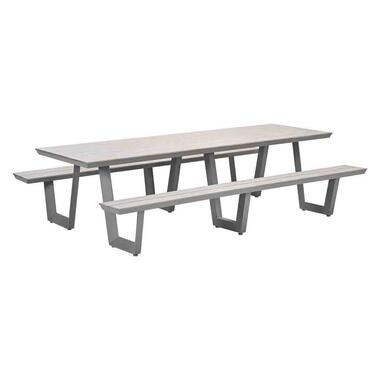 Bell aluminium picknick set - 280x178 cm - taupe