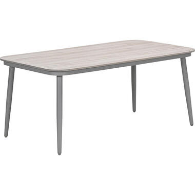 Margriet lounge-dining tuintafel - 160x90 cm - taupe