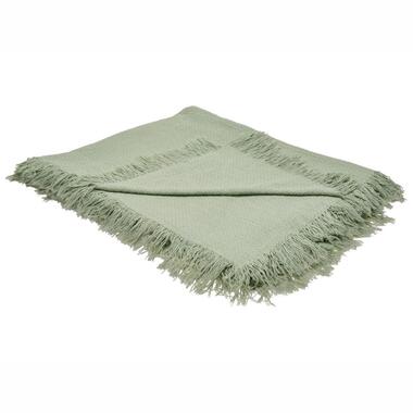 YERBENT - Bedsprei - Groen - 220 x 240 cm - Katoen