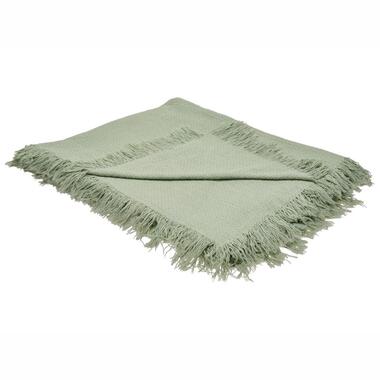 YERBENT - Bedsprei - Groen - 200 x 220 cm - Katoen