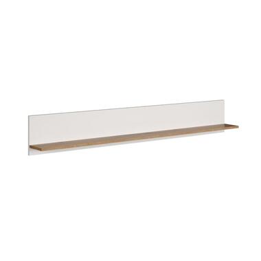VitoriaWO Wandplank met 1 legplank - Wit - 18x170x25 cm